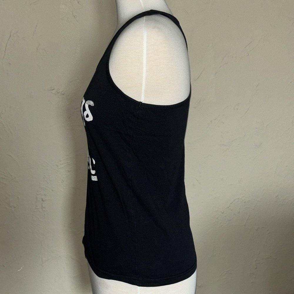 SOFRA black racerback tank top workout activewear shirt in women’s medium - Picture 4 of 7
